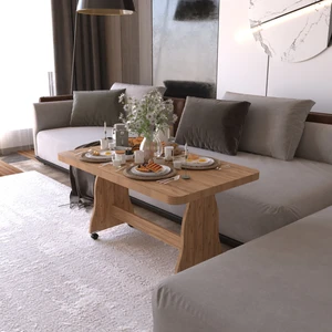 Akte Home Tekerlekli Orta Sehpa Atlantikçam