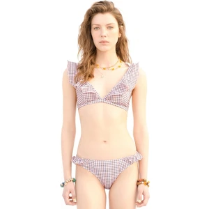 Fırfır Detaylı Bikini Alt
