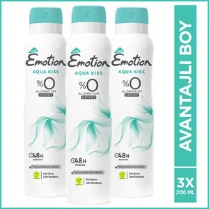 Aqua Kiss Kadın Deodorant 3X200 ml