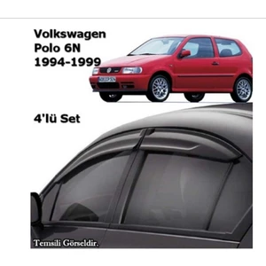 Vw Polo 1994-2001 Cam Rüzgarlığı Hatchback Uyumlu