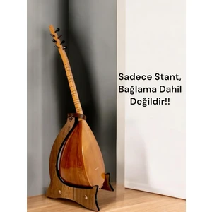 Ahşap Bağlama Standı Saz Stand