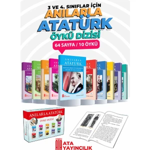 Ata Yayıncılık Anılarla Atatürk (10'Lu Set) - 4,5,6,7 Ve 8.Sınıf