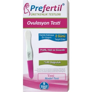 Kalem Tip Ovulasyon Testi - [ 1 Kutu = 5 Test ]