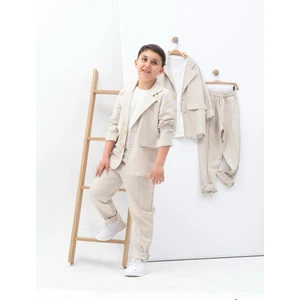 Zelhan Kids Erkek Çocuk Keten Takım