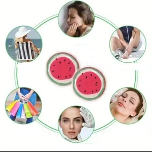 Göz Maskesi Sıcak ve Soğuk Kullanım Jel Maske - Karpuz