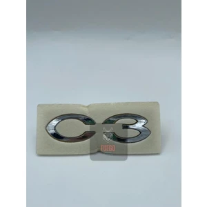 Citroen C3 Model Yazısı