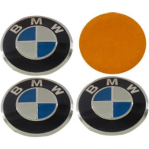 Bmw Logo Sticker Jant Yapıştırma 3A 3D 3ABS