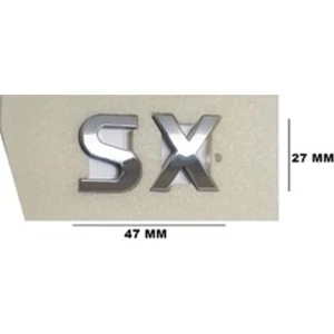 Chevrolet Uyumlu Sx Krom Yazı