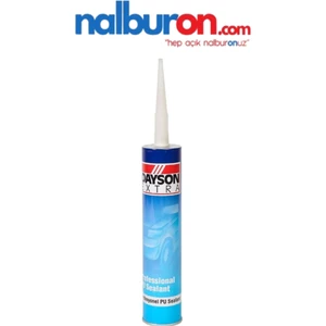 Dayson Poliüretan Pu Mastik Gri Genel Amaçlı Yapıştırıcı Silikon 280 ml