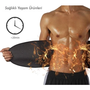 Fix Flex Fixflex Neopren Göbek Incelten Sauna Etkili Termal Korse Standart Beden