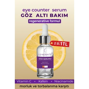 Göz Altı Serumu Aydınlatıcı Kafein 5% C Vitamin 2% Göz Çevresi Gözaltı Bakım