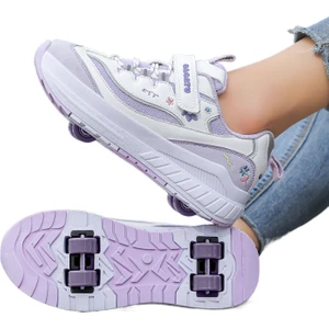 Spor Paten Tekerlekli Ayakkabı Tekerlekli Paten Ayakkabı (Yurt Dışından)