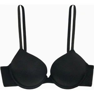 Andes 2527 Siyah Double Push Up / Ekstra Dolgulu Mikro Basic Sütyen