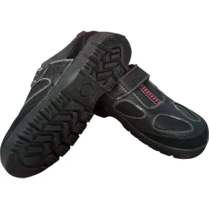 Ats Gri Süet Deri Hafif Çelik Burunsuz Iş Ayakkabısı