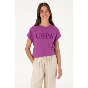 U.s. Polo Assn. Kadın Menekşe Tişört 50300777-VR037