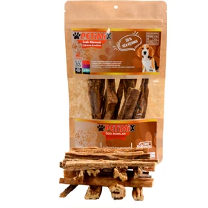 İnek Memesi Çubukları 130g Çiğneme Çubukları Köpek Ödülü