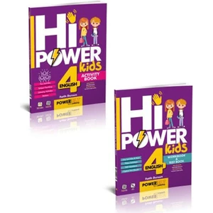 4. Sınıf Hi! Power Kids Ingilizce Set