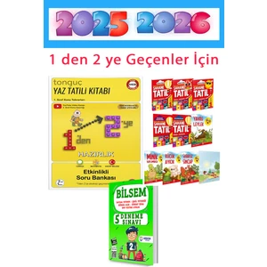 Tonguç Akademi Model Yayınları 1. Sınıf Tatil Seti - Tonguç 1'den 2'ye Hazırlık Kitabı