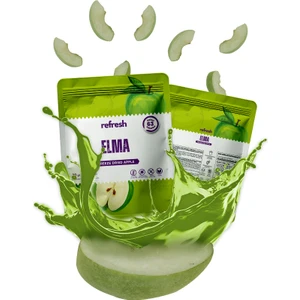 Refresh Chips Freeze Dried Elma - Dondurularak Kurutulmuş Meyve - Freeze Dry Meyve Kurusu 20gr