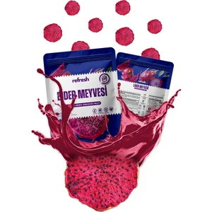 Freeze Dried Ejder Meyvesi - Dondurularak Kurutulmuş Meyve - Freeze Dry Meyve Kurusu 20GR