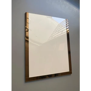 3 Adet A4 Bronz Aynalı Belge Sertifika Çerçevesi Kendinden Yapışkanlı Kolay Değiştirilebilir Föylük