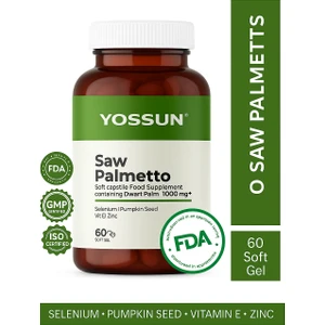 Saw Palmetto Cüce Palmiye İçeren Softjel Takviye Edici Gıda