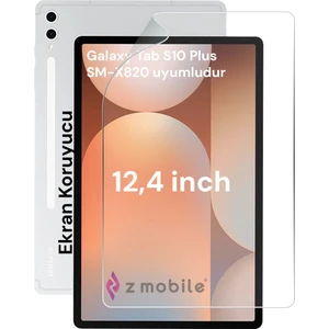 Samsung Galaxy Tab S10 Plus 12.4” SM-X820 Uyumlu Ekran Koruyucu Nano Esnek Kırılmaz Flexible