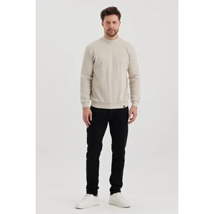 Alexandergardı Kaşkorse Kumaş Yarım Boğazlı Sweatshirt (E22-761A)