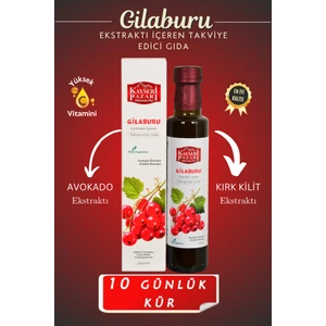 Kayseri Pazarı Pazarı Gilaburu Ekstraktı Avokado Kırkkilit Ekstraktı 250 ml