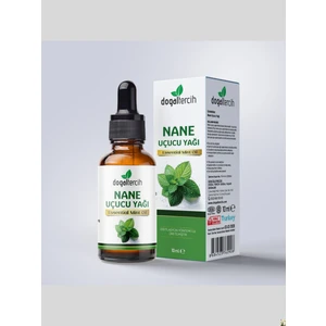 Doğal Tercih Saf Katkısız Nane Uçucu Yağı (Peppermint Oil) 10 ml, Damlalıklı Şişede Seyreltilmemiş Nane Yağı