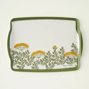 Garden Melamin Tepsi Yeşil (42X31 Cm)