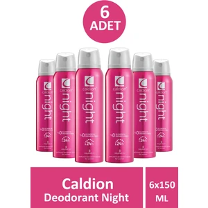 Deodorant Night Kadın 150 ml 6 Adet