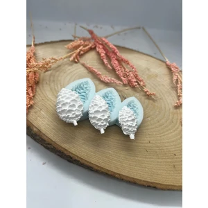 3' Lü Minik Kozalak Silikon Kalıp