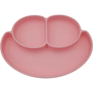 3 Bölmeli Vakumlu Mama Tabağı-Silikon Bebek Mama Tabağı