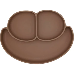 3 Bölmeli Vakumlu Mama Tabağı-Silikon Bebek Mama Tabağı