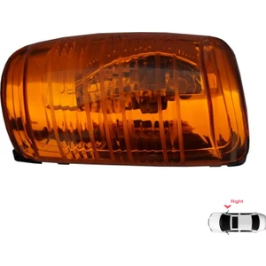 Bross Otomotiv Ford Transit MK8 T18 V363 2013-On 1847390 İçin Yan Ayna Sinyali Turuncu Sağ