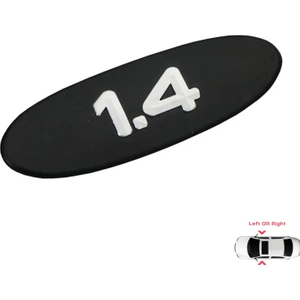 Bross Otomotiv Renault Clio MK2 II BB CB Kangoo MK1 FC KC 7700422223 İçin Siyah 1.4 Kapı Bandı Çıta Yazısı