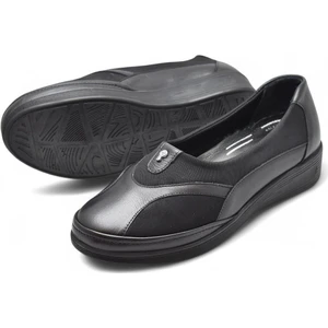 7507 Hafif Dolgu Tam Ortopedik Taban Hakiki Deri Kadın Ayakkabı Anne Ayakkabısı