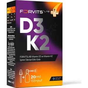 Forvits Lab D3 K2 Takviye Edici Gıda