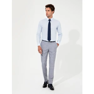 Erkek Açık Mavi Slim Fit Uzun Kollu Gömlek 50219616-VR003