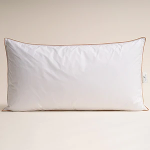 %100 Kaz Tüyü Dolgulu Yastık 50x90 cm- Bronze Serisi