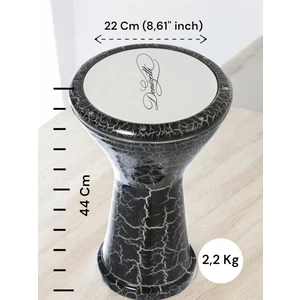 Çatlak Desen Mısır Çömlek Darbuka