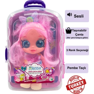 Çantalı Şeker Kız Oyuncak Bebek – 42 Cm – Yazlık Hediye Seçeneği – 3 Yaş