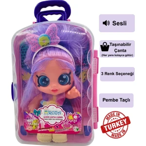 Çantalı Şeker Kız Oyuncak Bebek – 42 Cm – Yazlık Hediye Seçeneği – 3 Yaş