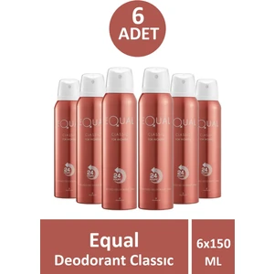 Deodorant Classic Kadın 150 ml 6 Adet