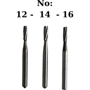 Aeratör Tungsten Karbit Fissür  Frez NO14