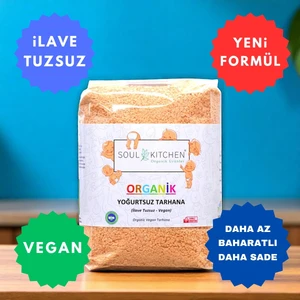 Soul Kitchen Organik Yoğurtsuz Tarhana 250 gr (Vegan) (İlave Tuzsuz)