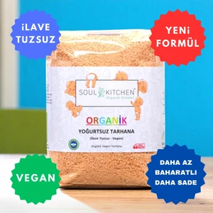 Soul Kitchen Organik Yoğurtsuz Tarhana 500 gr (Vegan) (İlave Tuzsuz)
