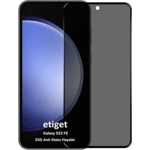 Samsung Galaxy S23 FE ”ESD ANTI-STATIC” Hayalet Cam Ekran Koruyucu