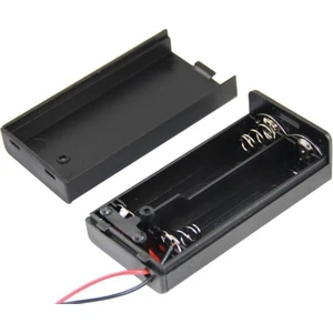 2'li Aa Kapaklı Switch'li Pil Yuvası (IC-233C